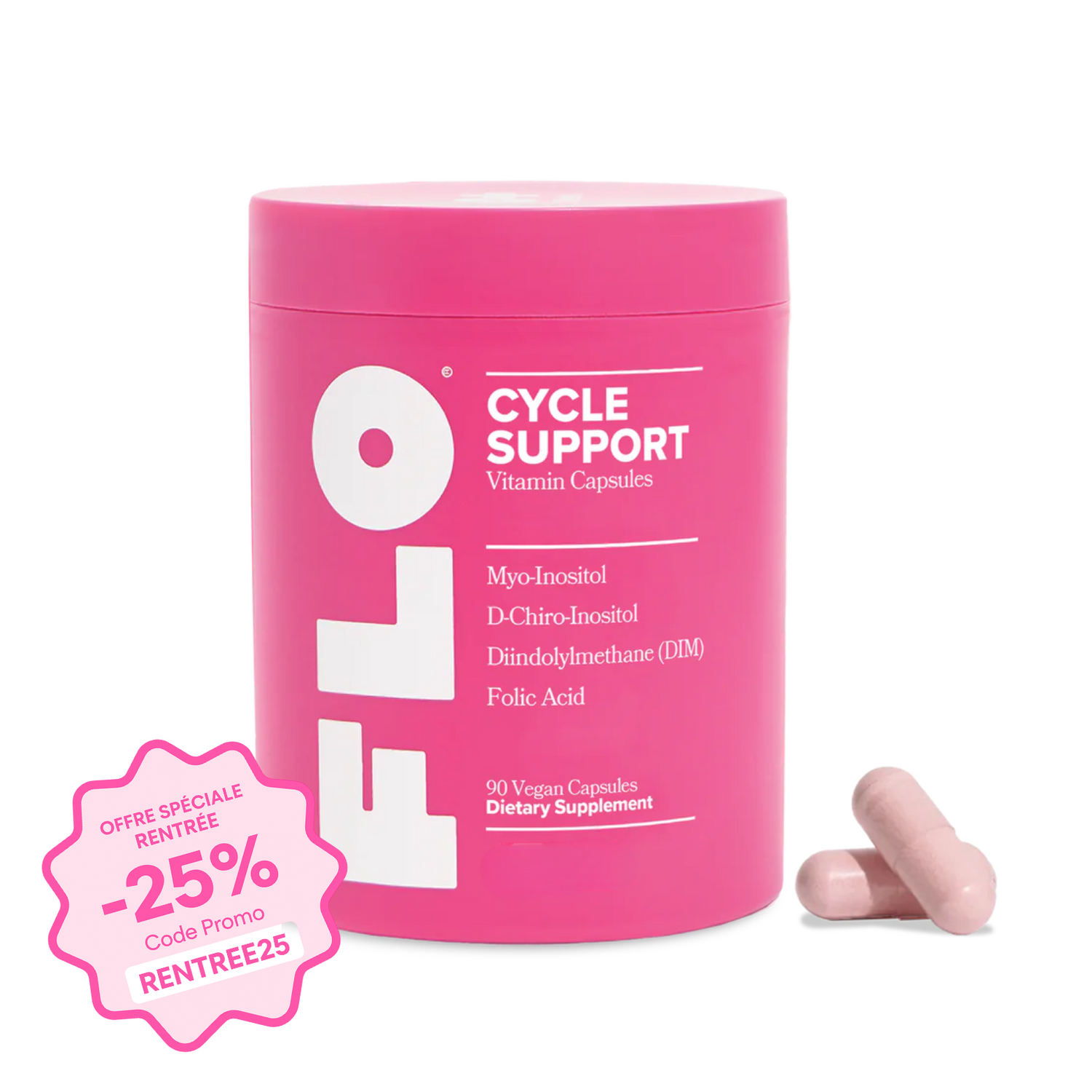 Soutien au Cycle – Capsules Vitamines
